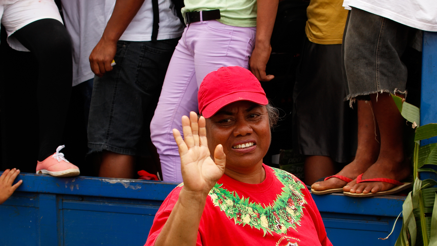 Tonga: Television launch and staff training