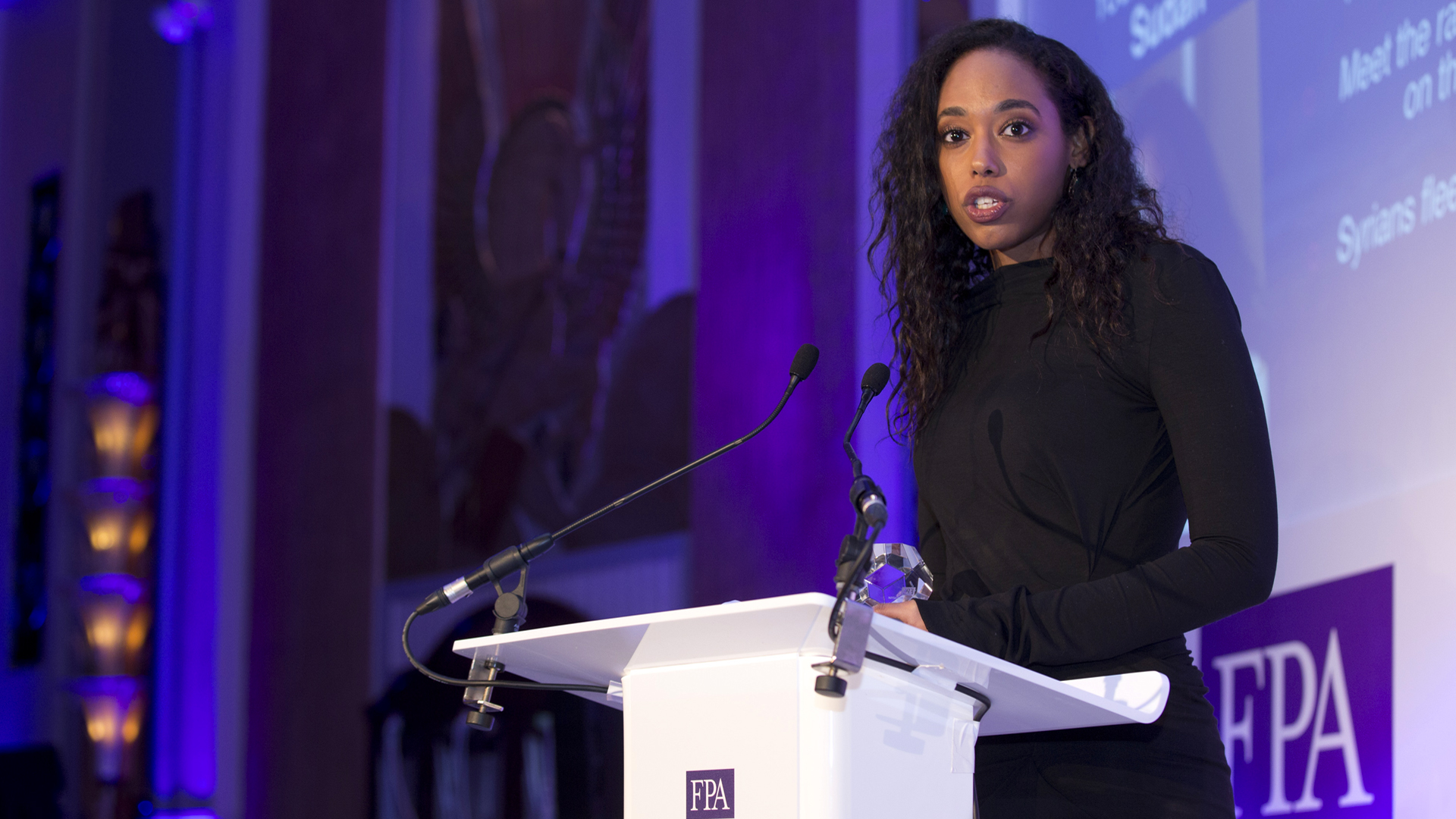 Yousra Elbagir is Thomson Foundation's Young Journalist winner