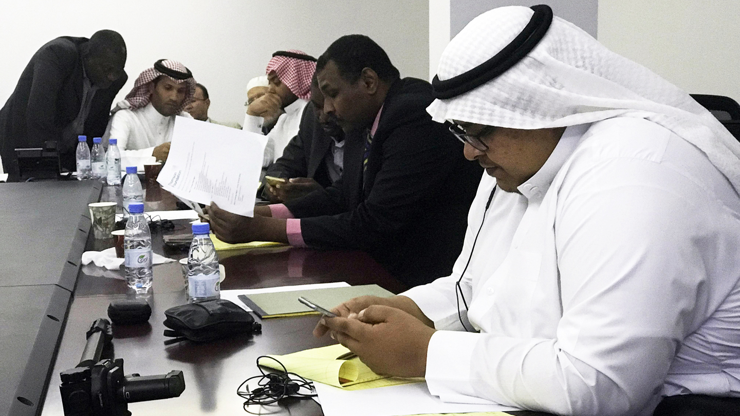OIC media and communications staff are being trained in a variety of digital journalism skills